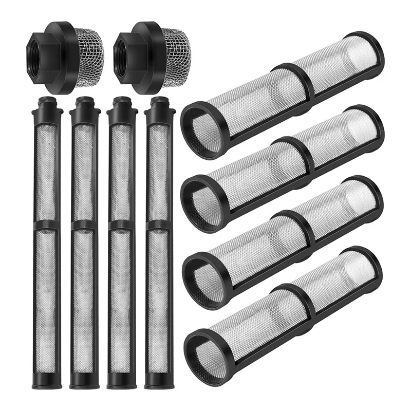 Paint Filter Airless Spray Filter Kit Compatible With 390 395 490 Heat-Resistant Suction Pipe