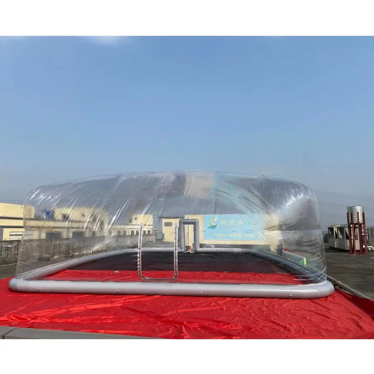 Automatic Cover Enclosure Swimming Cover Inflatable Waterproof Pool Dome Tent