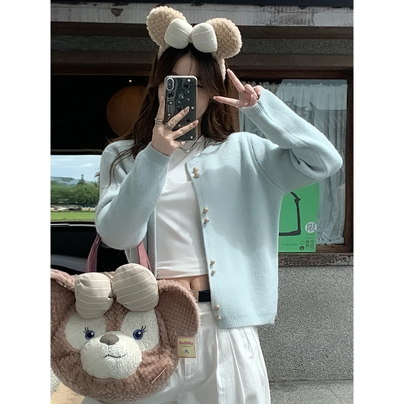 

Cardigans Normal Sweaters Womens Winter Ribbed Stretchy Sleeveless Trendy Teen-Girl Fancy Party Knee Patched Panelled Buttoned