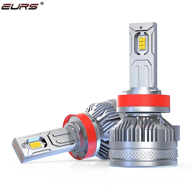 EURS 2PCS H4 H7 H11 200W Car LED Headlamp S13 H1 H3 H4 H8 H9 H11 9005 9006 9012 6500K 23000LM High Power Auto LED Headlight 12V