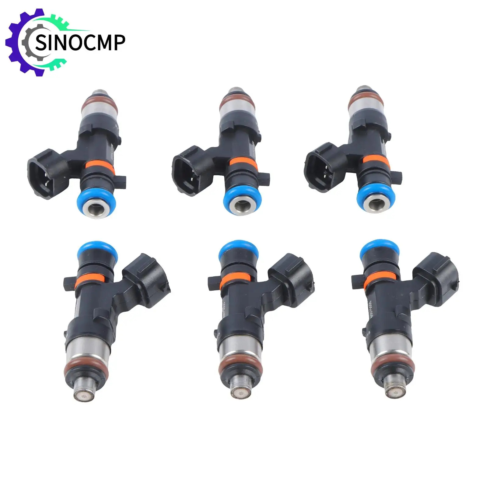 

6Pcs Fuel Injectors 0280158007 16600-7S000 16600-7S00A 842-12298 for Nissan Pathfinder Xterra Frontier NV1500 4.0L V6 2005-2019