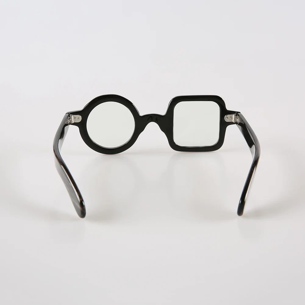 Eyeglass Frames Unique Vintage Round Square Stripe Myopia Eyewear Handmade Buffalo Horn Prescription Reading Man Glasses Frames - view 5