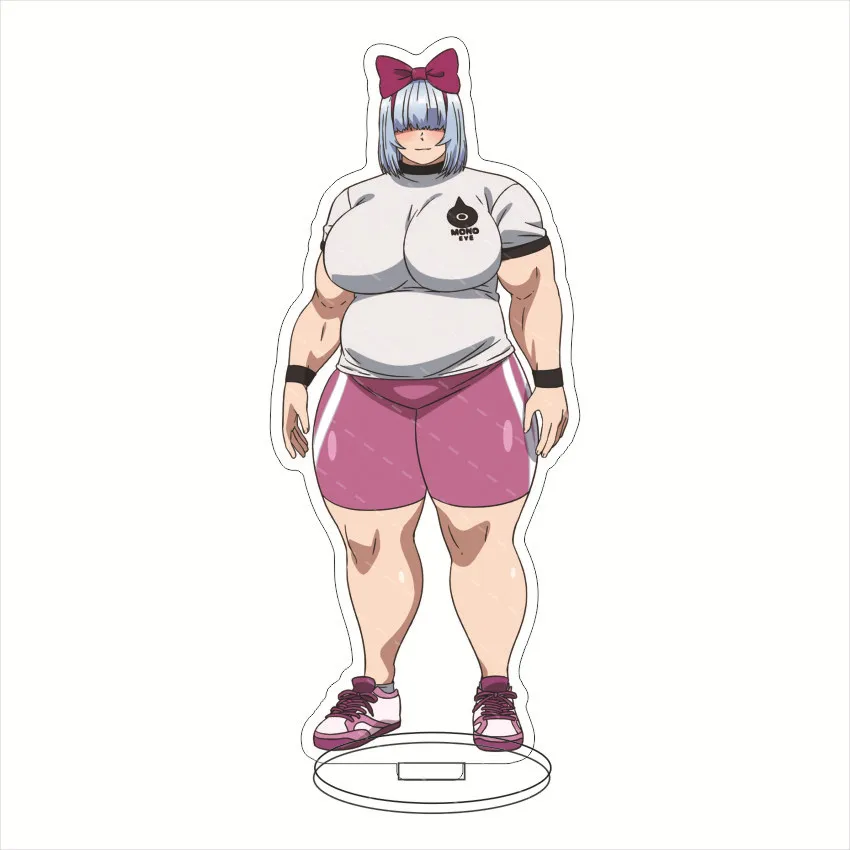 Anime Plus-Sized Elf Acrylic Stand Figure Display Plus Sized Elf Cosplay Charm Cartoon Desktop Model Plate Decor Gift