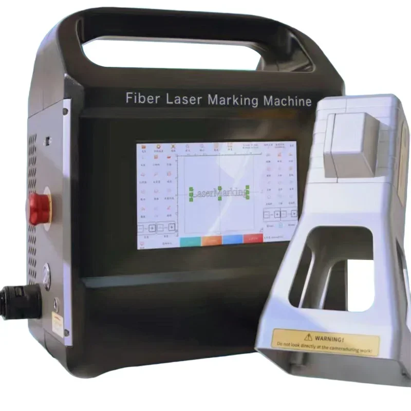 Portable Fiber Marking Machine 65mm*65mm 20w Handheld Laser Marker