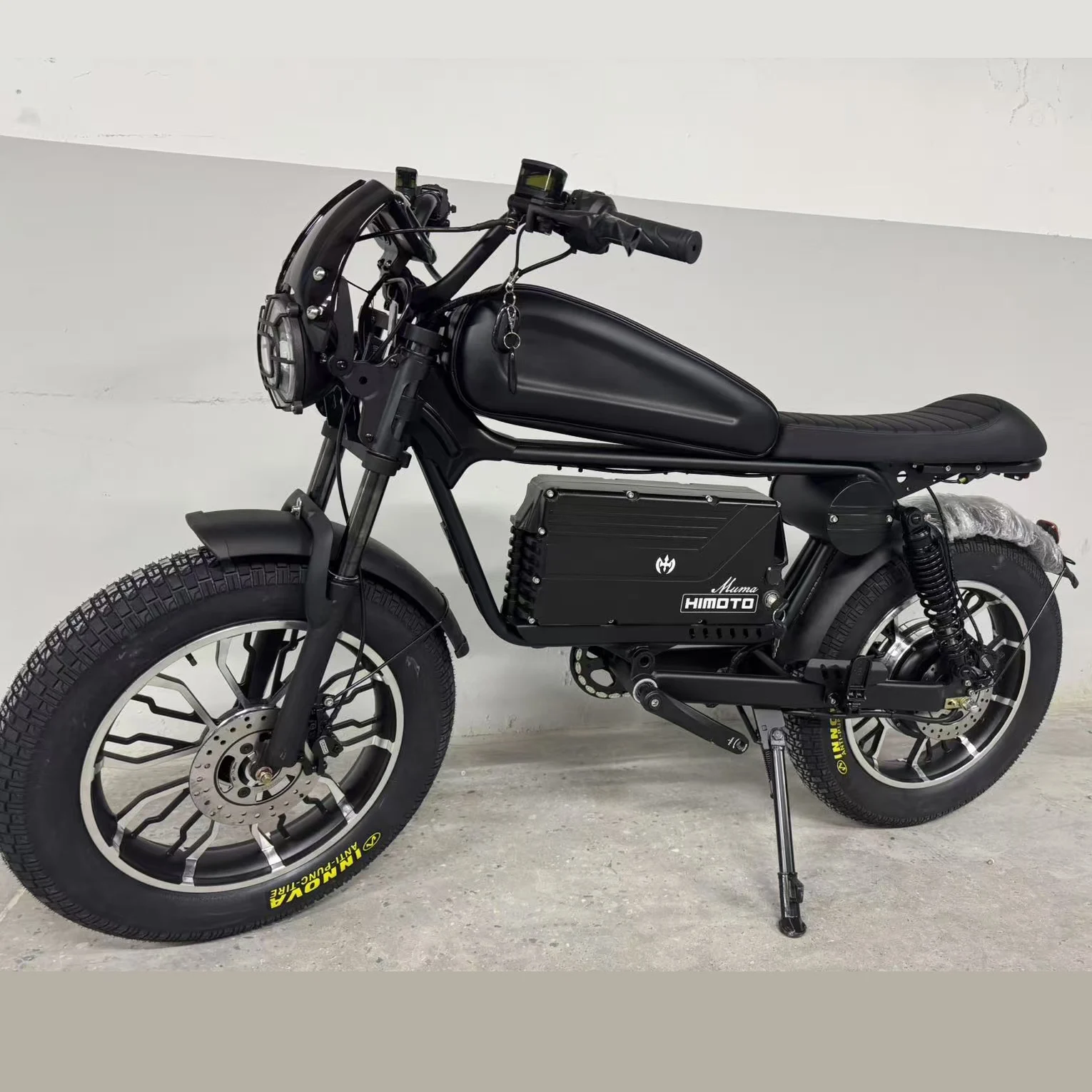 US Stock OWAYEBIKE Retro Electric Bike 48V Fat Tire Ebike Commuting Hybrid Bicycle