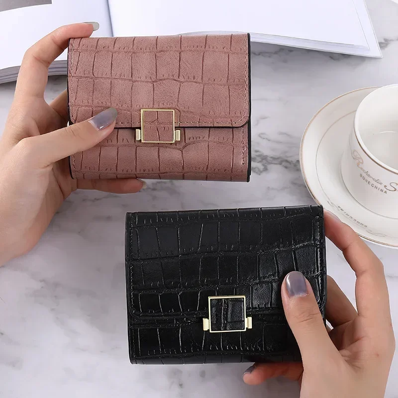 Women PU Leather Wallet ID Card Holder Multiple Fashion Mini Clutch Girls Money Credit Ladies Small Wallet Pouch Purse Bags