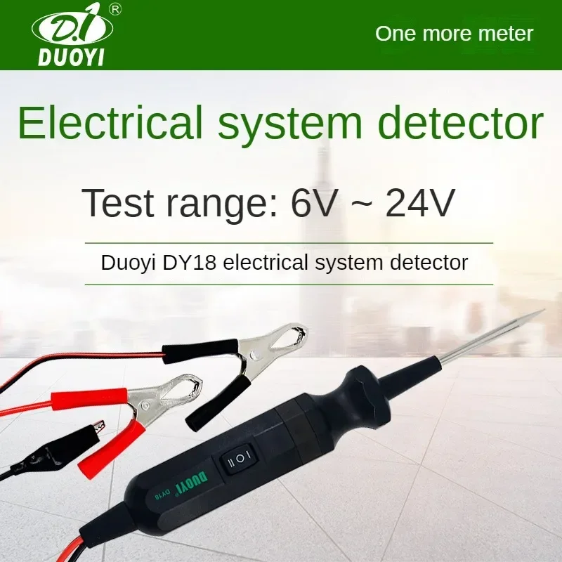 DUOYI DY18 Car Circuit Tester Power Probe Automotive Diagnostic Tool 12V 24V Electrical Current Track Locate Short Circuits