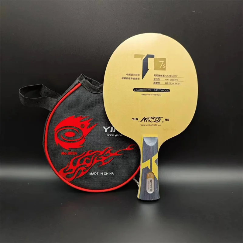 Yinhe T-7s [T7] T7s Cypress Carbon Table Tennis Blade for Racket for 40+ New Material Ball