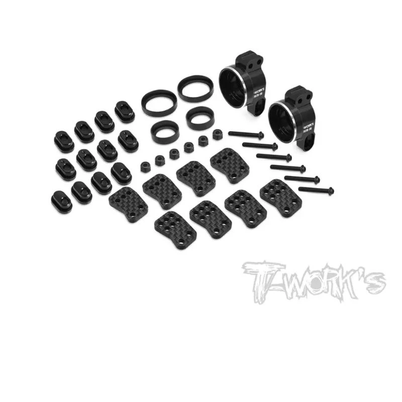 

Original T works TO-279-RC8 7075-T6 Alum. Rear Hubs ( For Team Associated RC8 B3.2/3.1 ) Professional Rc part