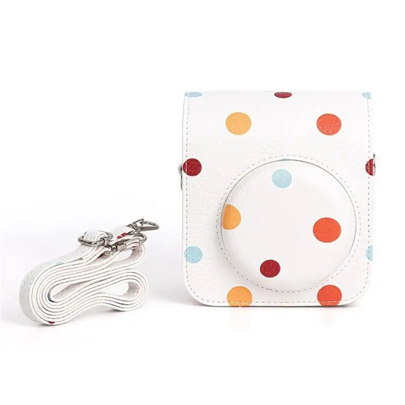 Ingenious-Cover Dust And Scratch Proof Cam Bag For Instax Mini 12 Camera Case With Shoulder Strap For Fujifilm Film Mini 12