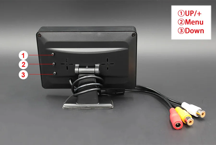 Universelles 4,3-Zoll-Rückfahrmonitor-Set für Autos, Nachtsicht-Rückfahrkamera für Fahrzeuge, DVR-Parksystem, einfache Installation – Detail 2