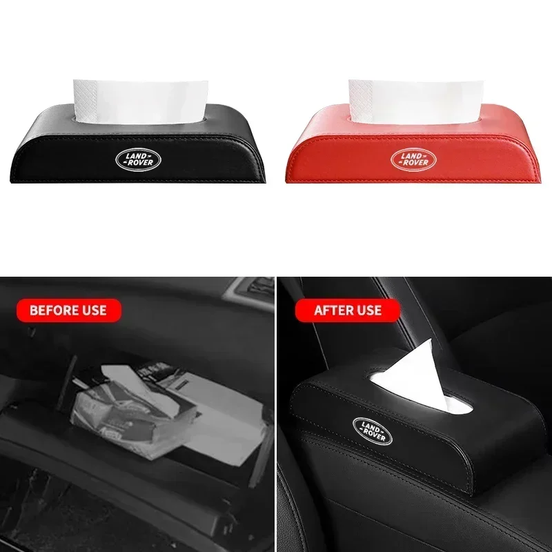 

Автомобильный подлокотник, коробка для салфеток, ящик для хранения для Land Rover Discovery 2 4, аксессуары для Supercharged Guardian Defender Evoque Vogue