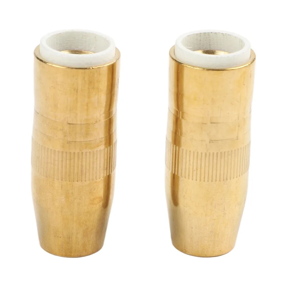 NS1200B Gas Nozzle 2 Pack for MIG Welding Consumables Compatible with for centerfire 12 Inch Copper Welding Nozzle