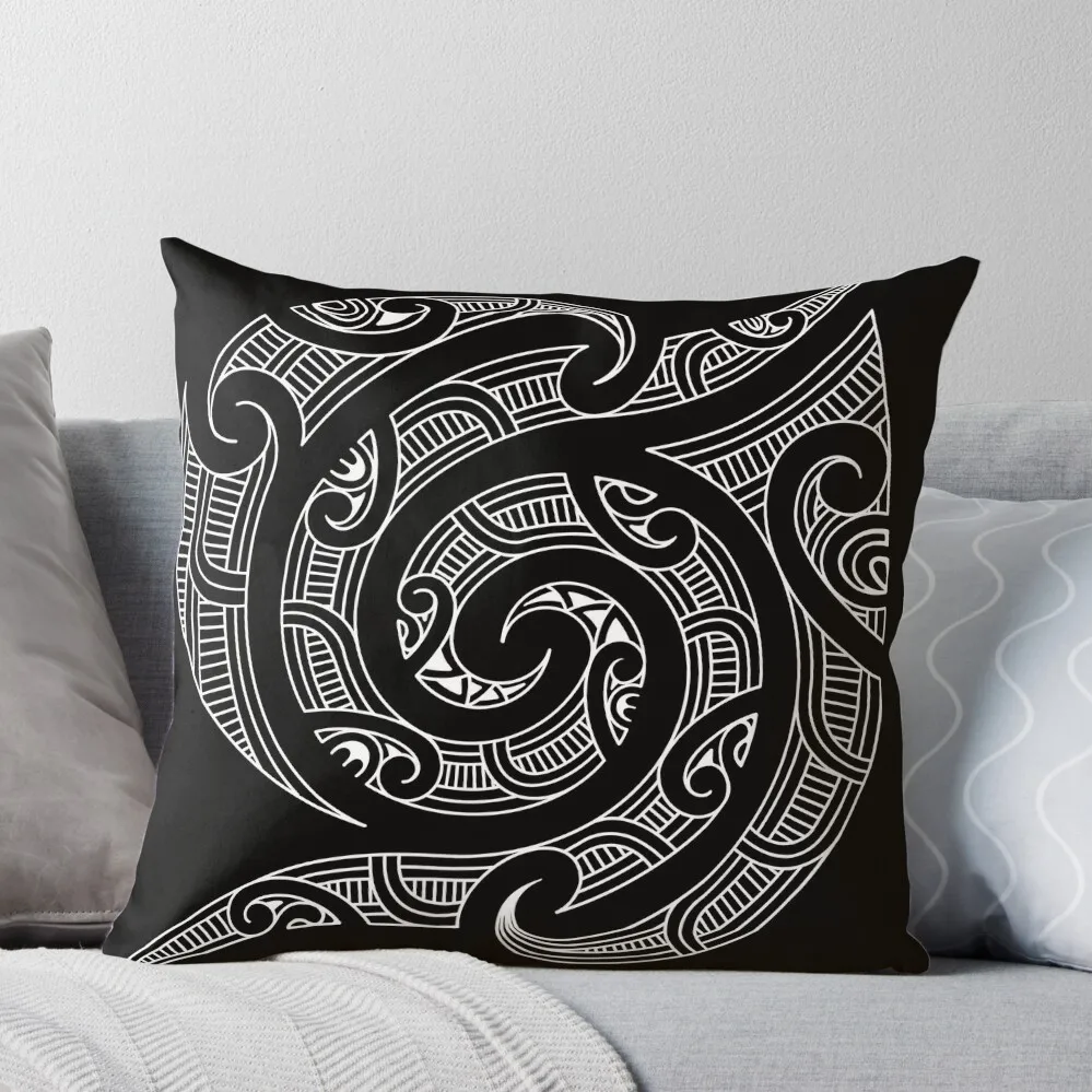 Maori design Throw Pillow Pillow Cases Decorative Cushion Cover Luxury