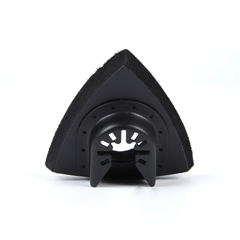Triangular Triangle Sand Base Steel Plate Universal Multi-purpose Sandpaper Oscillating Power Tools Quick Release Durable Sturdy