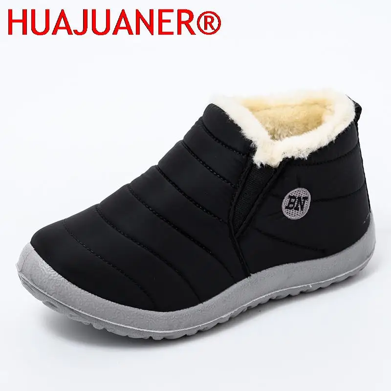 Women Boots 2025 Winter Boots Round Toe Winter Shoes Woman Keep Warm Snow Botas De Mujer Lightweight Ankle Boots Winter Sneakers