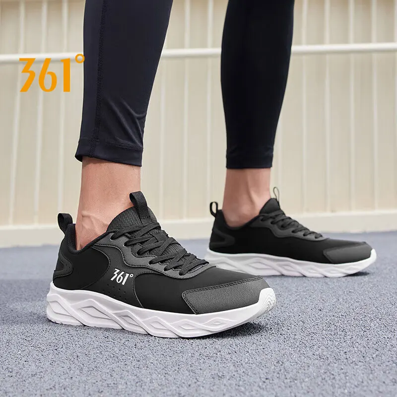 

361 Degrees NEW Men's Sports Running Shoes Mesh Breathable Shock-Absorbing Rebound Lightweight Non-Slip Male Sneakers 672332201F