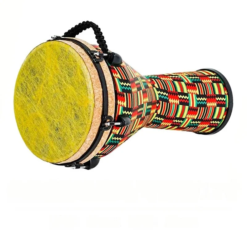 

2025 High Quality 12-Inch PVC Djembe New Style Mechanically Tuned African Drum For Adult Beginners For Musicians