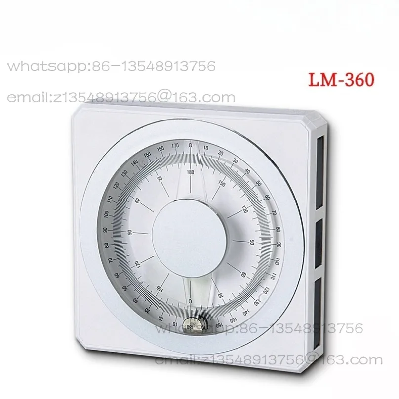 Pointer Angle Gauge LM-360 High Precision Magnetic Vertical Horizontal Hole Opener Accurate Measurement
