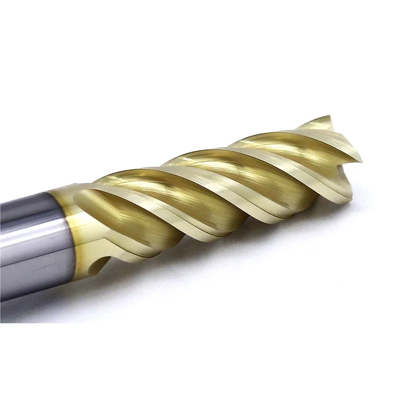 HRC68 1 2 3 4 5 6 8 10 utensili da taglio per fresatura in metallo duro a forma di U Big Chip Remover fresa per acciaio al tungsteno fresa per macchina CNC