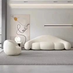 Recliner Beds Living Room Sofas Designer Cloud Bean Sofa Pouf Bubble White Bag De Luxe Muebles Canape Salon Home Furniture