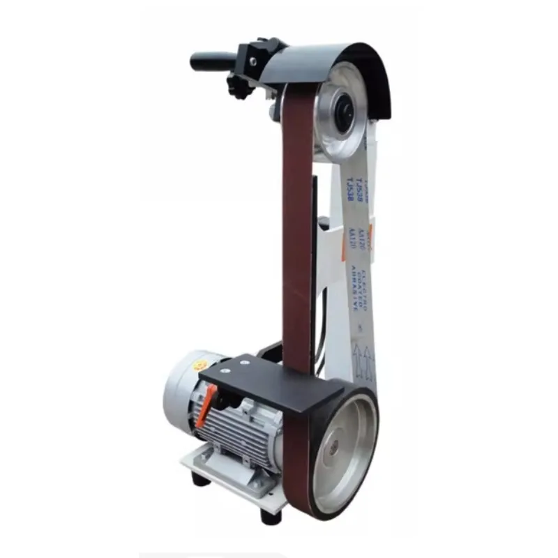 Industrial Vertical Belt Sander Deburring Machine Heavy Duty Metal Grinder For Cast Iron Stainless Steel Round Tube Polishing