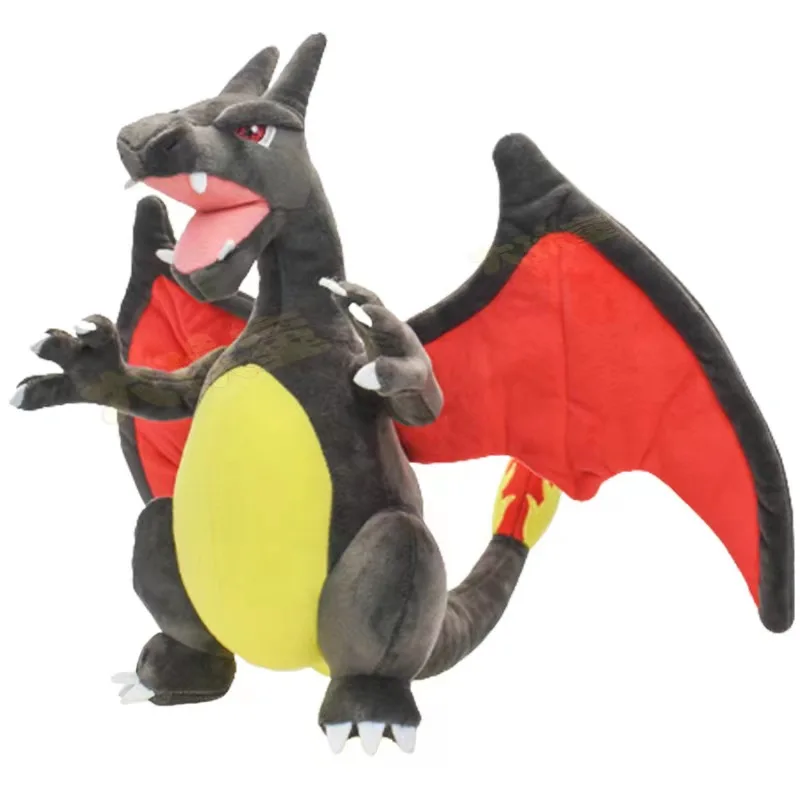 Figuras Anime de Pelúcia Pokémon de tamanho grande infantil, Charizard Stuffed Pets, Variante Ação, Modelo Boneca Grande, Melhor Presente Brinquedos