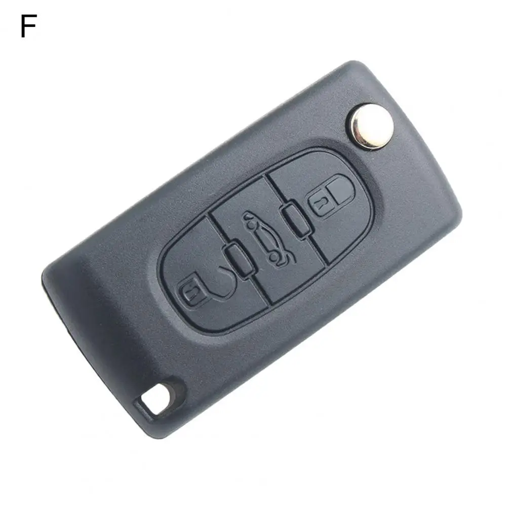 

Remote Key Shell Replacement Key Shell Durable Folding Car Key Shell for 307/408/308/407 Impact Resistant Remote Case Easy