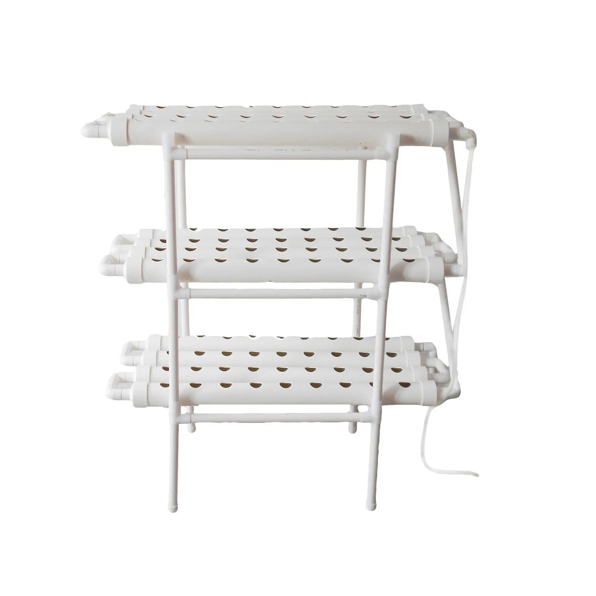 

Hydroponics Growing System Kit,3Layers108Sites Hydroponic Garden Vegetables and Herbs PVC-Pipe Cultivation Multi-Layer Equipment
