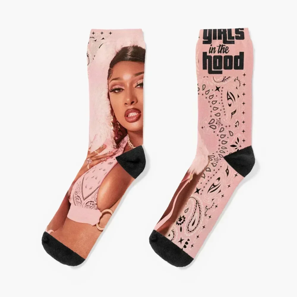 

girls in the hood Socks hockey man essential Stockings Girl'S Socks Men's