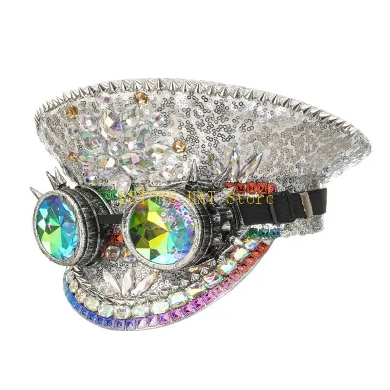 49mf chapéu noiva casamento trajes uniformes chapéu chapéu casamento boné festa carnaval