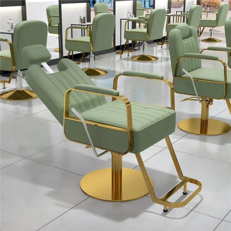 Modern Factory Price High-Quality Mobile Barber Chair and Beauty Salon Chair Hair Cutting Chair with Inclinable