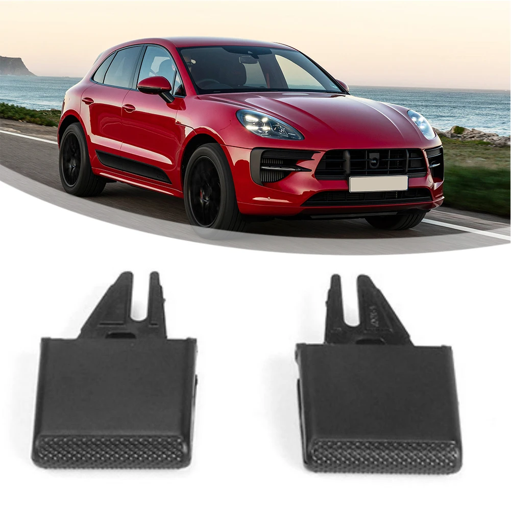 

Enhance Your For Porsche For Macan 2018 2020 with AC Air Vent Grille Clip Slider Quick Installation Plastic Material