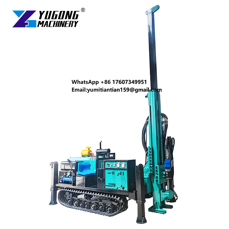 Small Full Hydraulic Underground Geotechnical Core Drill Rig Portable Rock and Soil Sampling Machine for Mine Drilling Rig