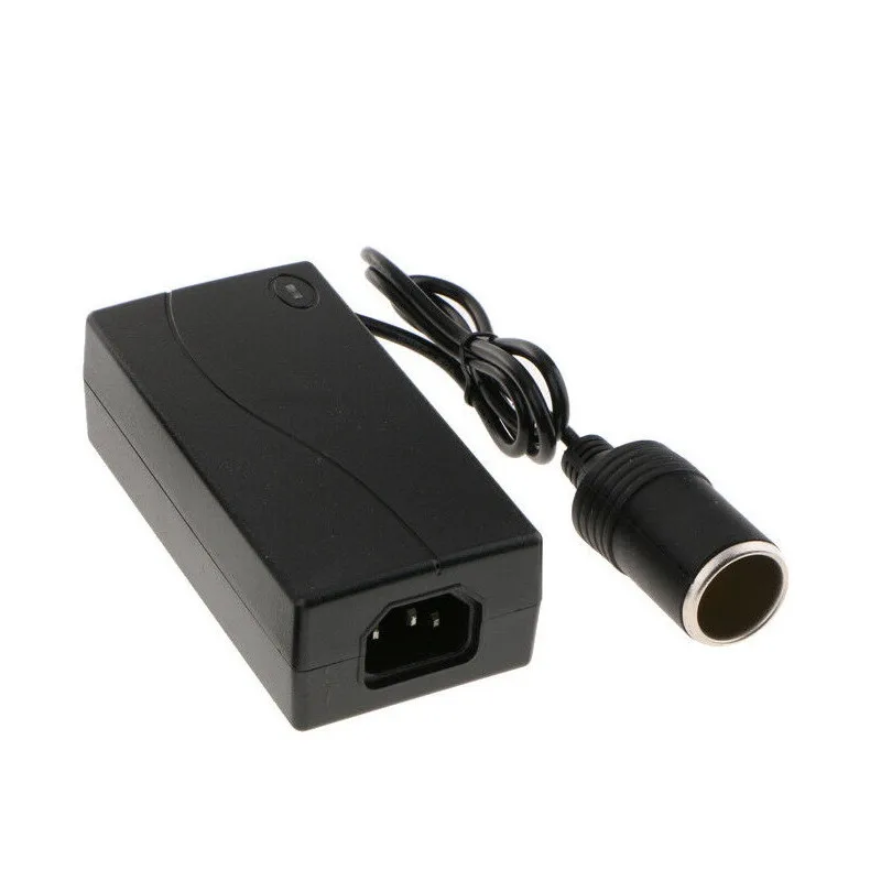 220v To 12v 5a 60w Interior Inverter Converter Electric Power Adapter With Car Lighter Outlet