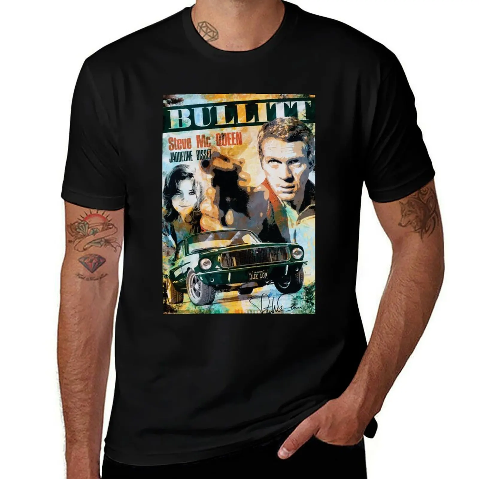 

Vintage Motor Movie Artwork T-Shirt Clothing heavyweights Louboutins blue lock cotton t shirt men