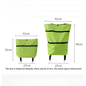 Home Utility Cart, einziehbarer Schleppersack, Supermarkteinkaufstasche, Klappräder im Einkaufswagen 8 Hauptverkäufe Carry Car Rolser - №7