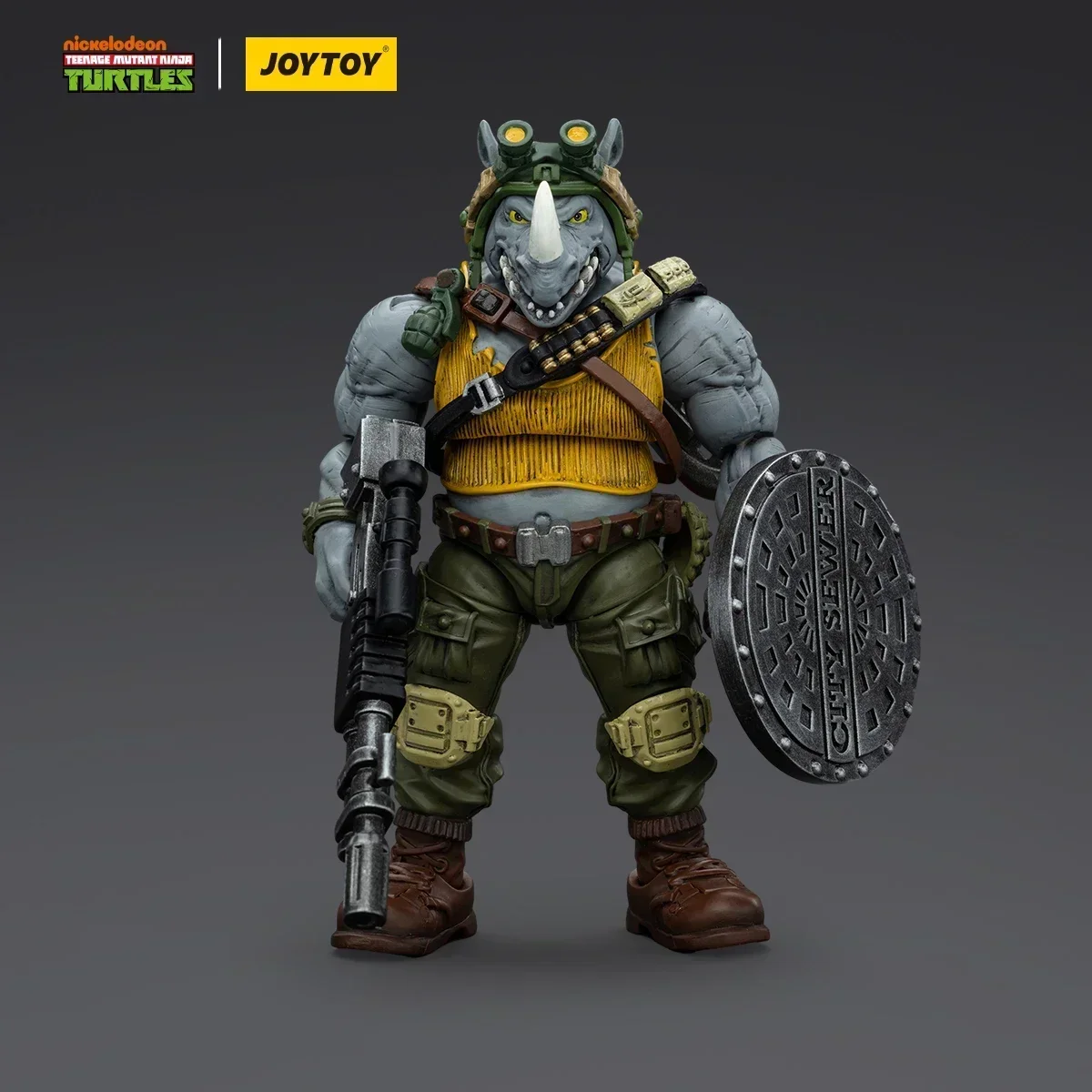 Original Joy ของเล่นเต่านินจาวัยรุ่นอะนิเมะ TMNT Beebop Rocksteady Action Figure เต่านินจา GK ตุ๊กตาของเล่น