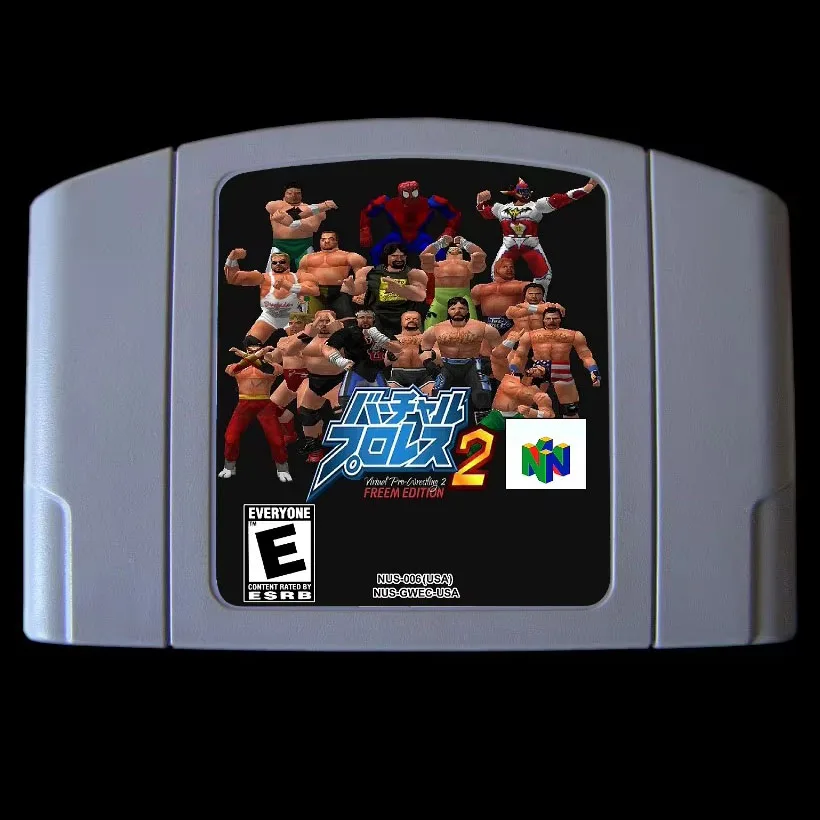 

64 Bit Games ** Virtual Pro-Wrestling 2 freem Edition 2023/07/30 Version ( English USA Version!! )