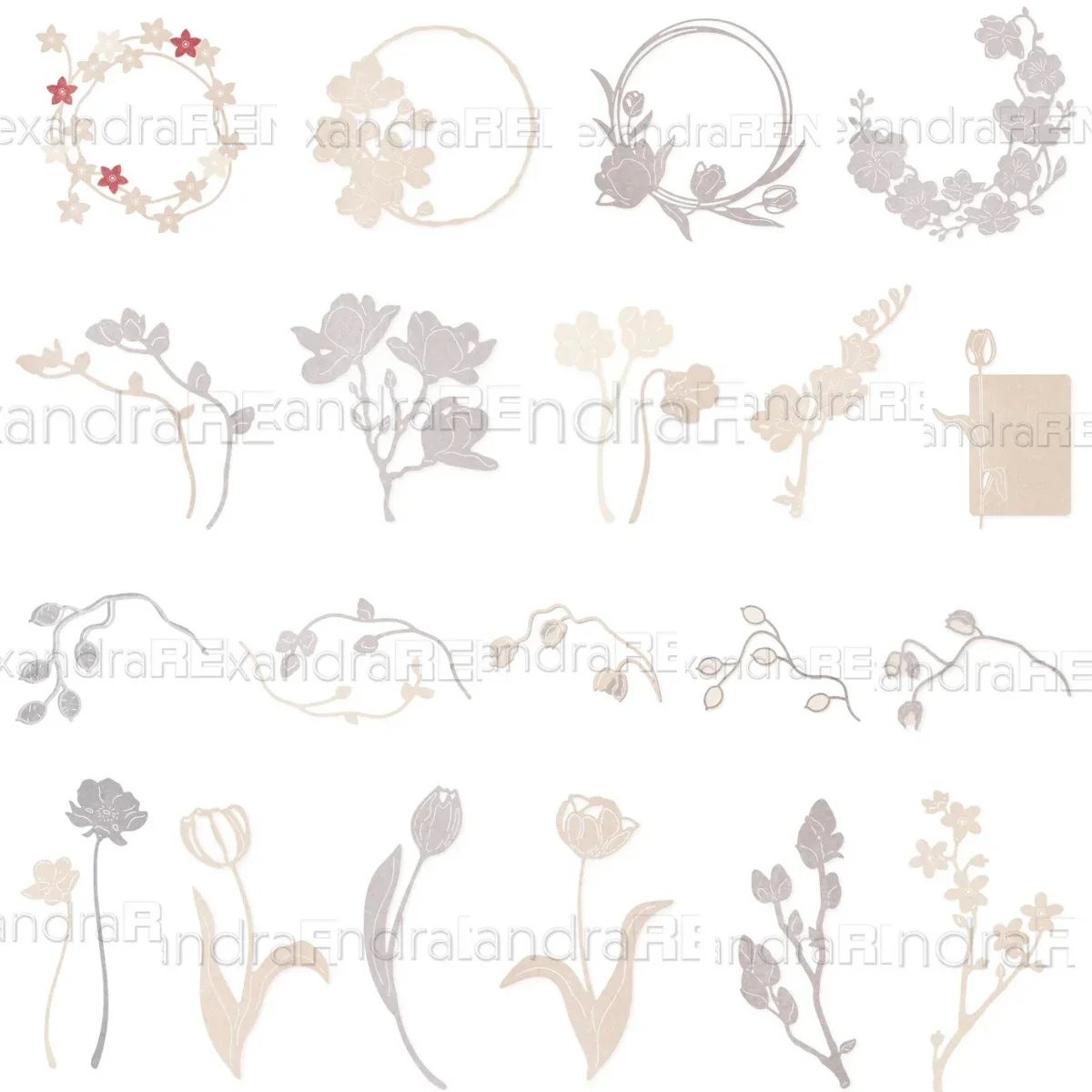 

New Arrival Presell Flowers Dies for DIY Scrapbooking/photo album Decorative Embossing DIY Paper Cards