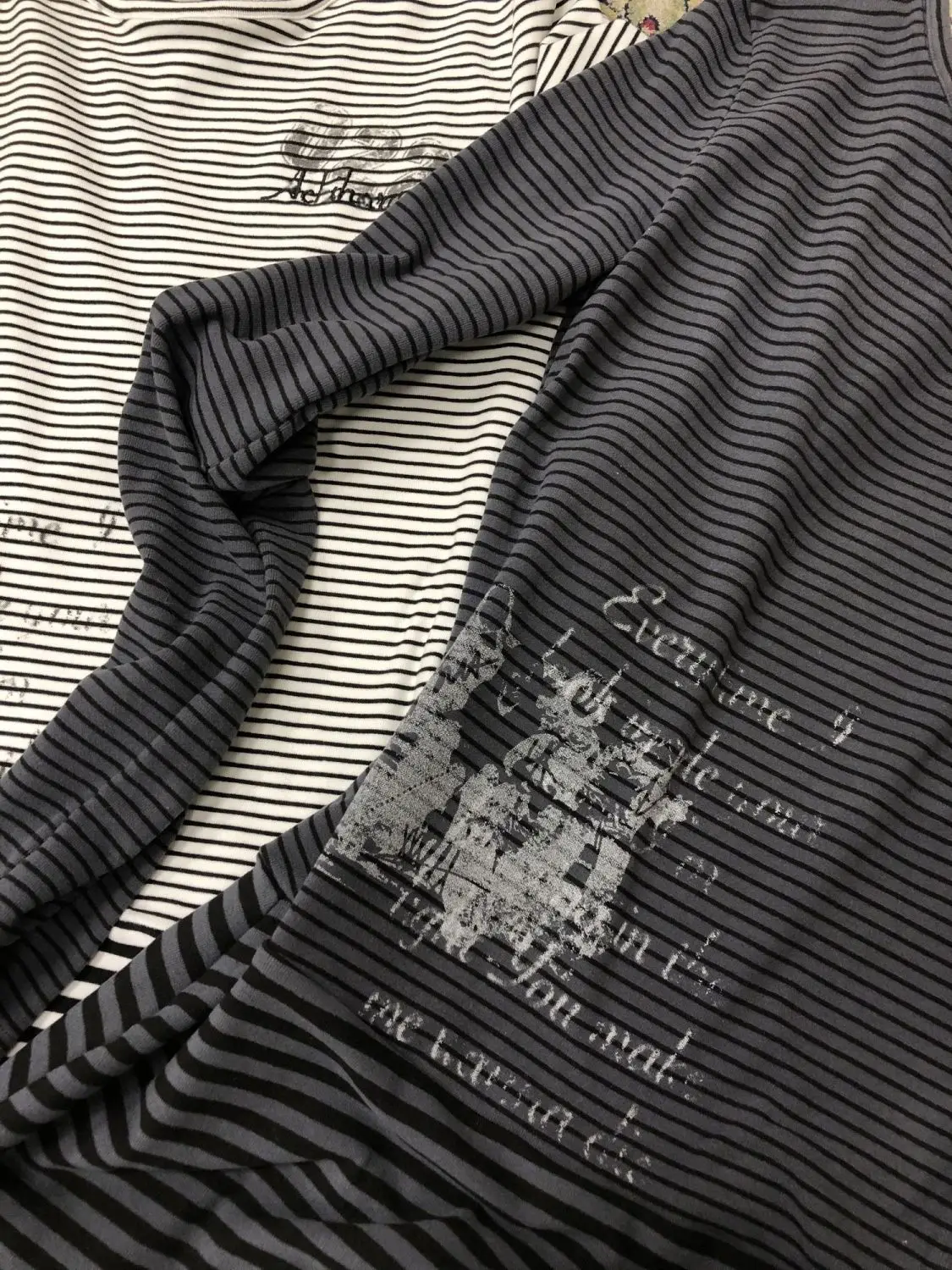 Y2k ثقافة فرعية فستان طويل الأكمام فاسق نمط جزء فستان المرأة عادية مخطط طباعة الحلو فتاة اليابانية تي شيرت على طراز هاراجوكو الخريف