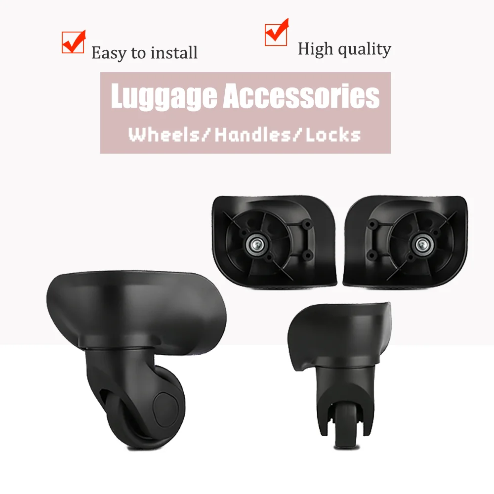 Lightweight W160 Yet Strong Suitcase Casters – Enhance Mobility Without Adding Weight