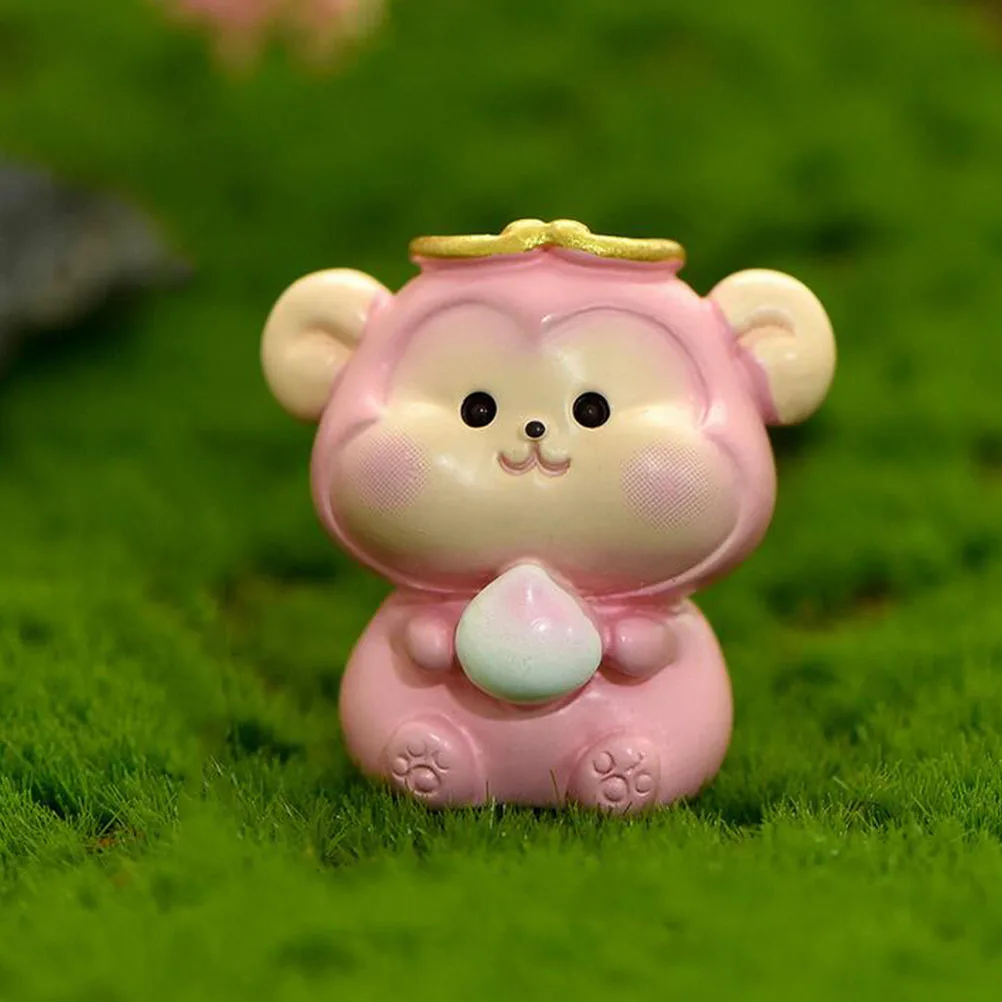 

12pcs Twelve Zodiac Ornaments Animal Shape Decor Micro Landscape Decoration Outdoor Miniature Decor Fairy Garden Adornment Resin