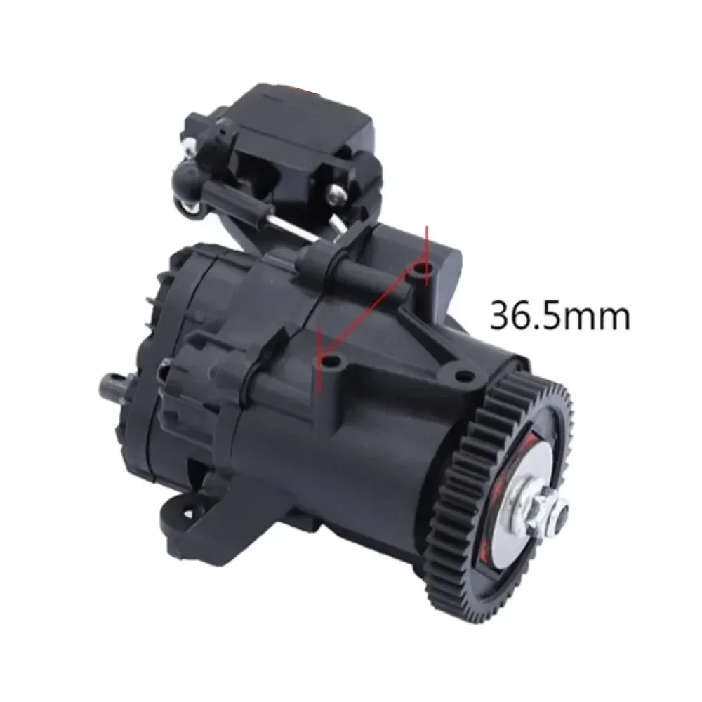 2 Speed Transmission Gearbox with Internal Gears and Servo for 1/10 RC Crawler TRXS TRX4 TRX6 Upgrade Parts
