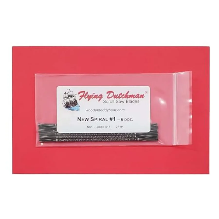 

New Spiral #1 Six Dozen Pinless Scroll Saw Blade Pack