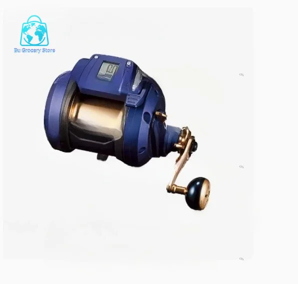 Electric fishing boat, electric reel, sea fishing boat
