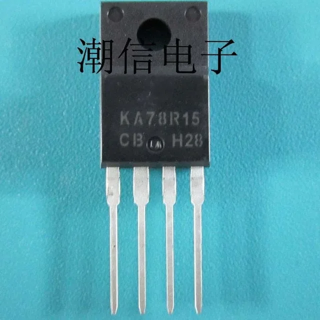 5pcs/lot KA78R15 KA78R15P TO220F-4
