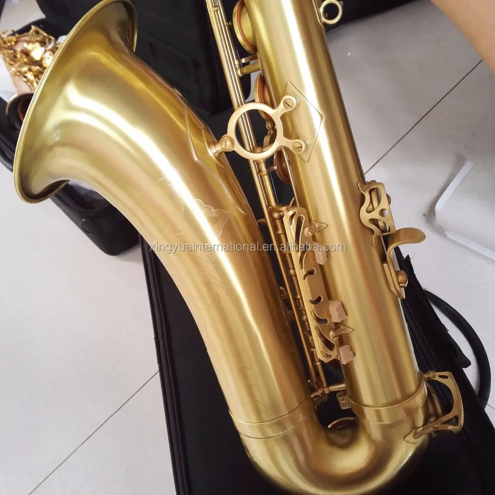 H80 Professional Brass Material Matt Lacquer Surface Professional Saxophone Tenor