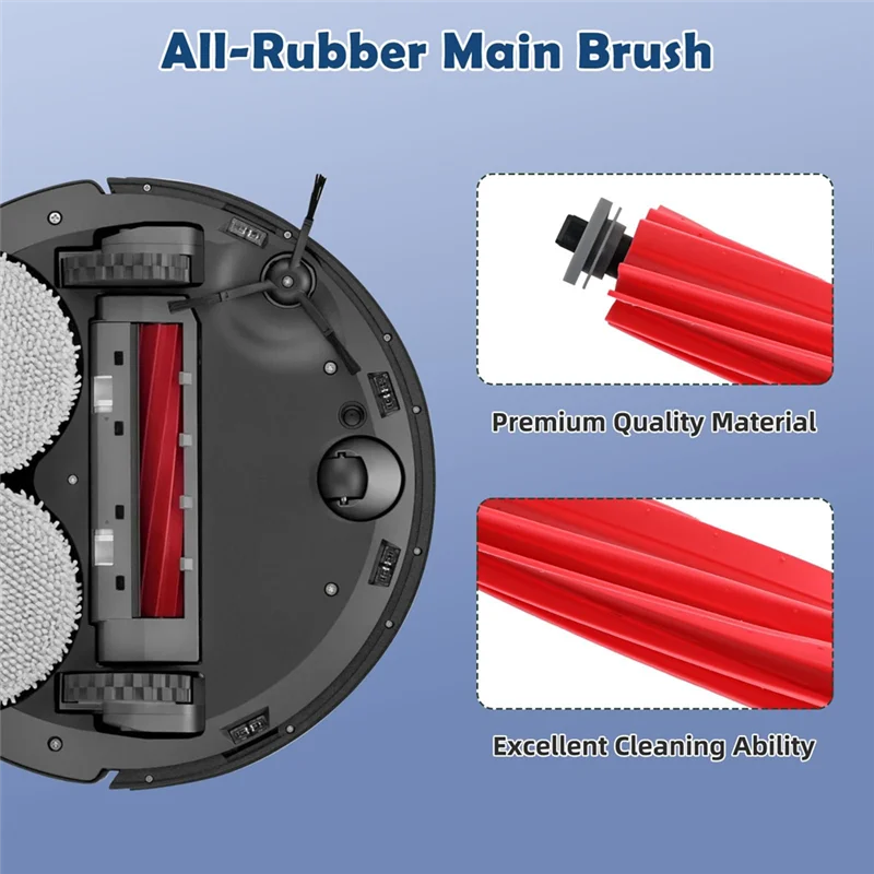 

A33Z-Accessories For Roborock Q Revo Pro, Q Revo Maxv, Q Revo S Vacuum Cleaner Main Brush HEPA Filters Dust Bags Wipes