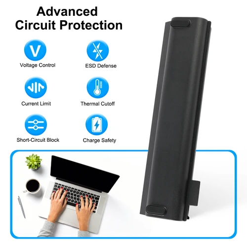 Imagen 2 del producto KingSener 10,8 V 6600mAh batería del ordenador portátil para Lenovo ThinkPad T470 T480 T570 T580 P51S P52S 01AV427 01AV428 01AV423 SB10K97580 61 ++